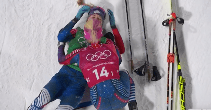 U.S. ends 42-year Olympic cross-country medal drought with historic&nbsp;gold